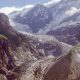 The Pindari Glacier flowing down from the snows