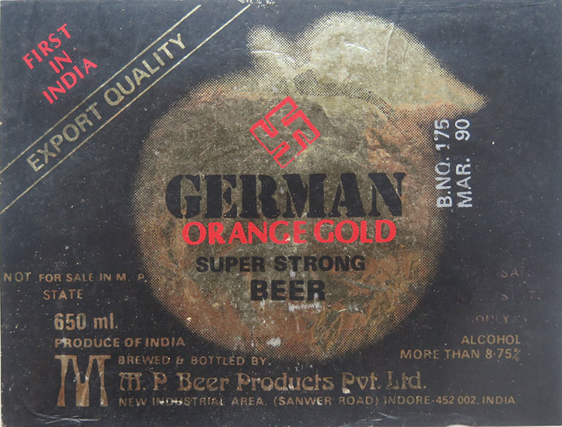 German Beer 1990 Made in India